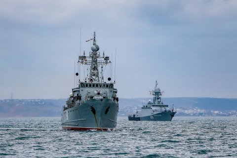 У Чорному морі на бойовому чергуванні перебуває три ворожих кораблі 