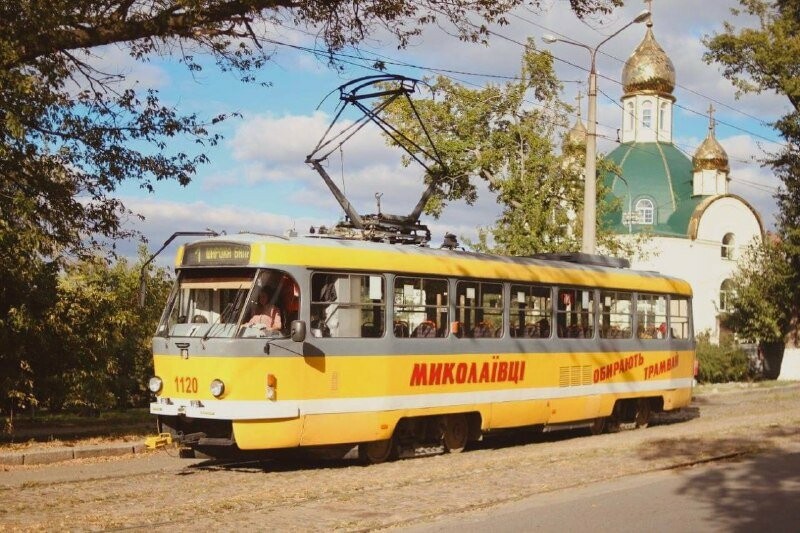 Завтра у Миколаєві трамвай №1 курсуватиме за зміненим маршрутом