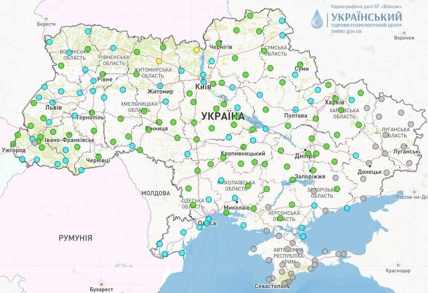 В Україні радіологічний фон знаходиться у нормі 