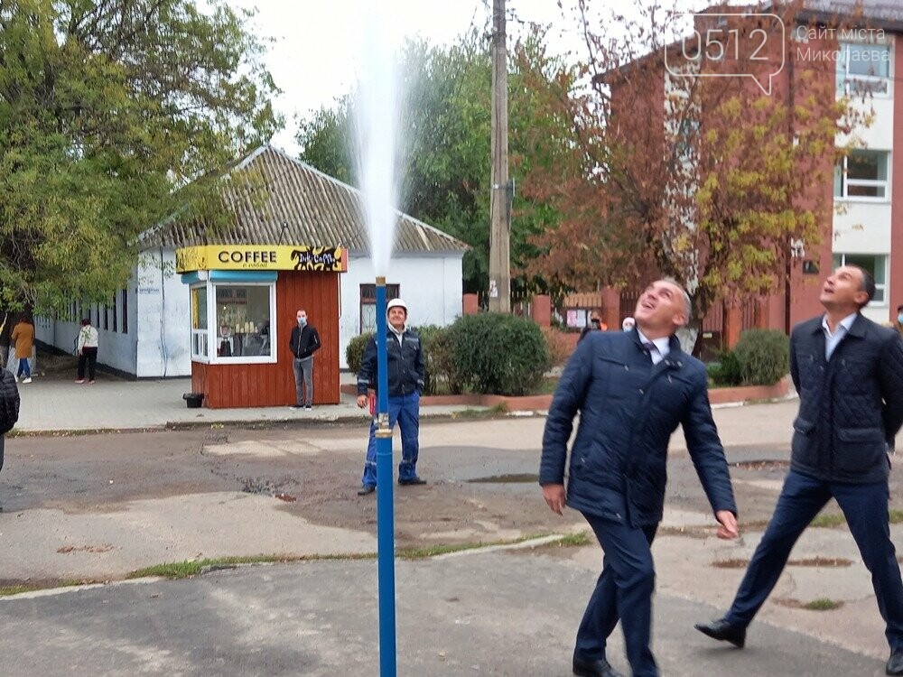 Микрорайон Николаева - Варваровка теперь с водой, Пуск воды в Варваровке Пуск воды в Варваровке