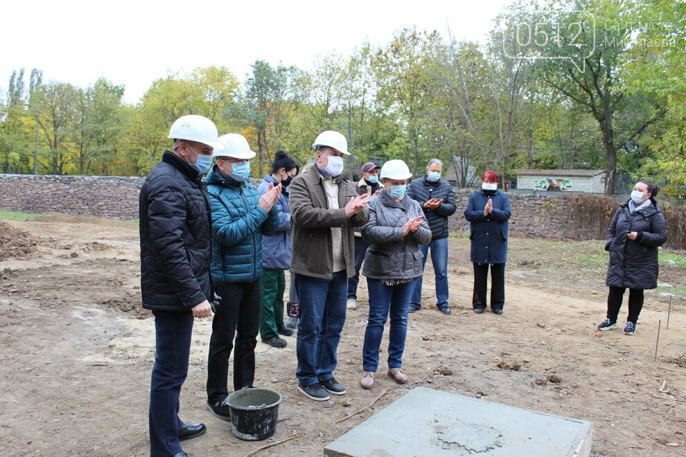 В Николаевском зоопарке начали строительство новых вольеров