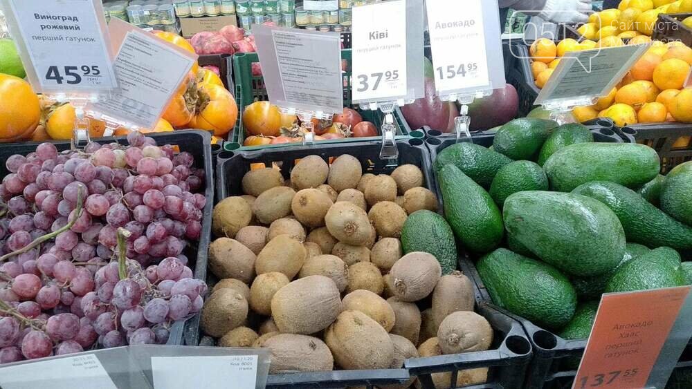 Фрукты в Николаевских супермаркетах