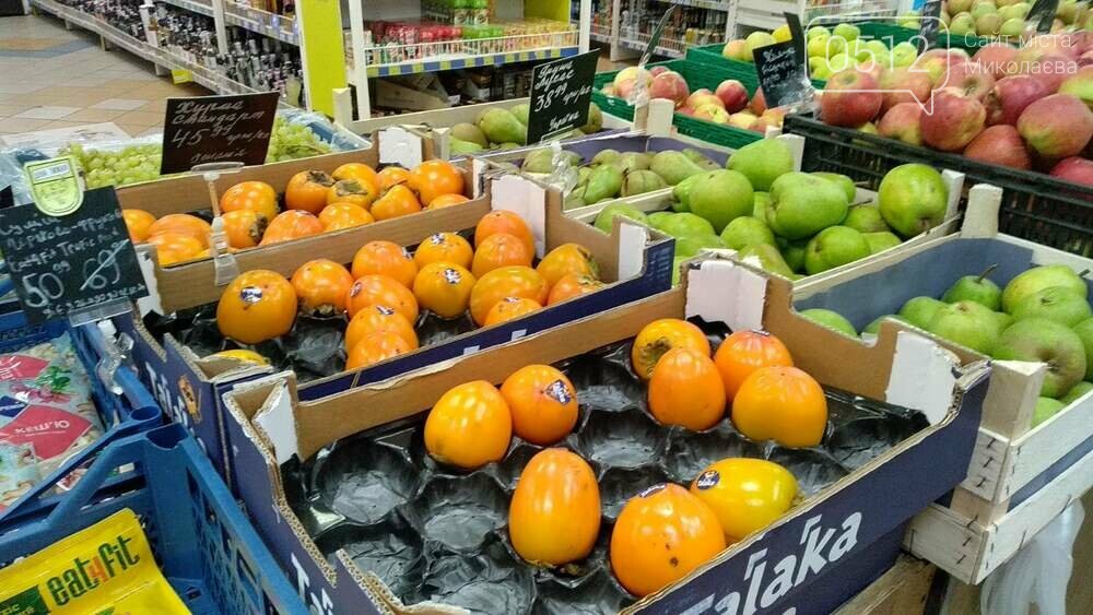 Цены на сезонные фрукты в Николаевских супермаркетах