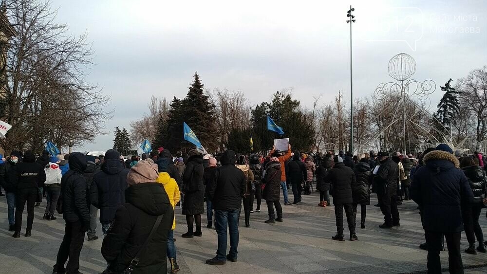 В Николаеве предприниматели вышли на митинг: требуют разрешения работать в период локдауна ,- ФОТО , фото-4