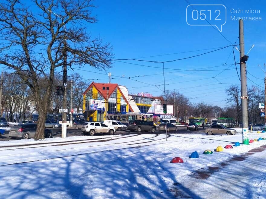 В центре Николаева осложнено движение