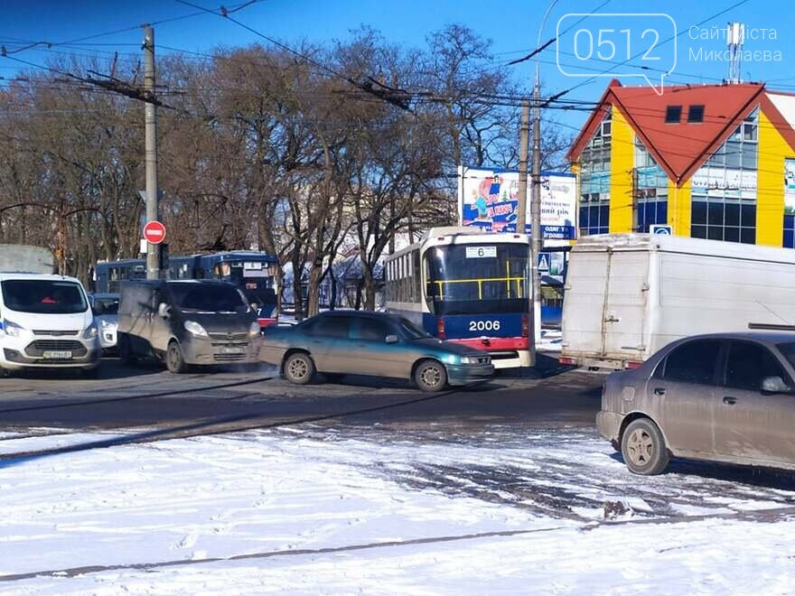 В центре Николаева осложнено движение