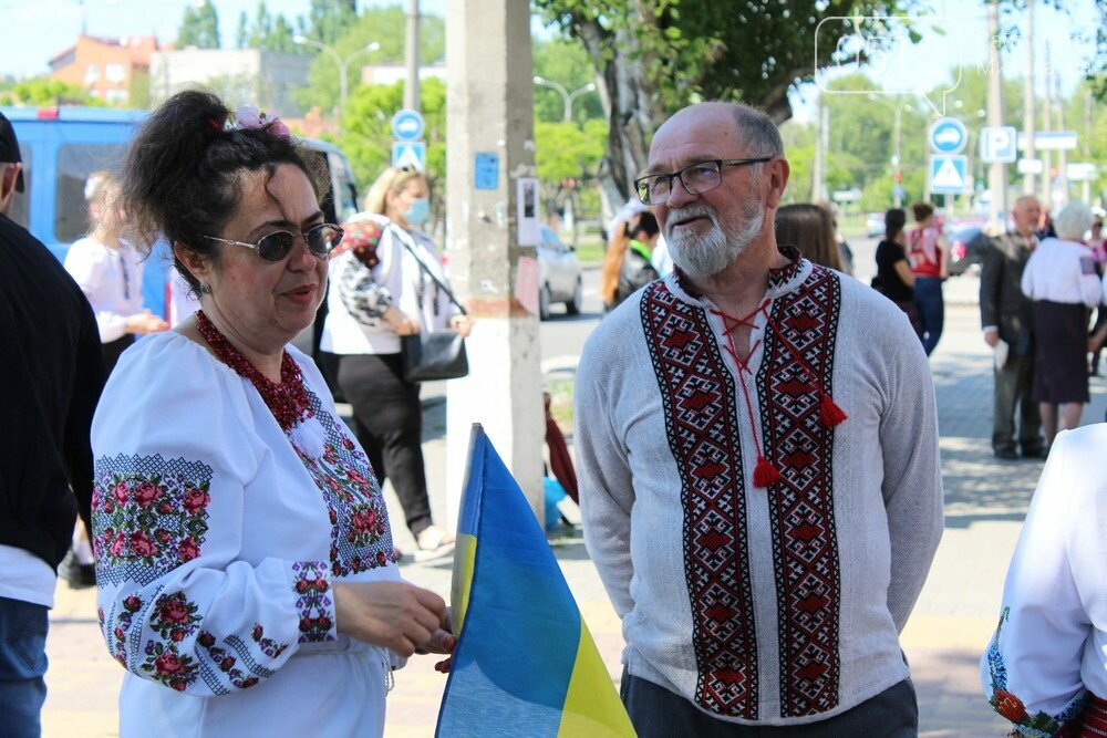 Марш вышиванок - сборы участников
