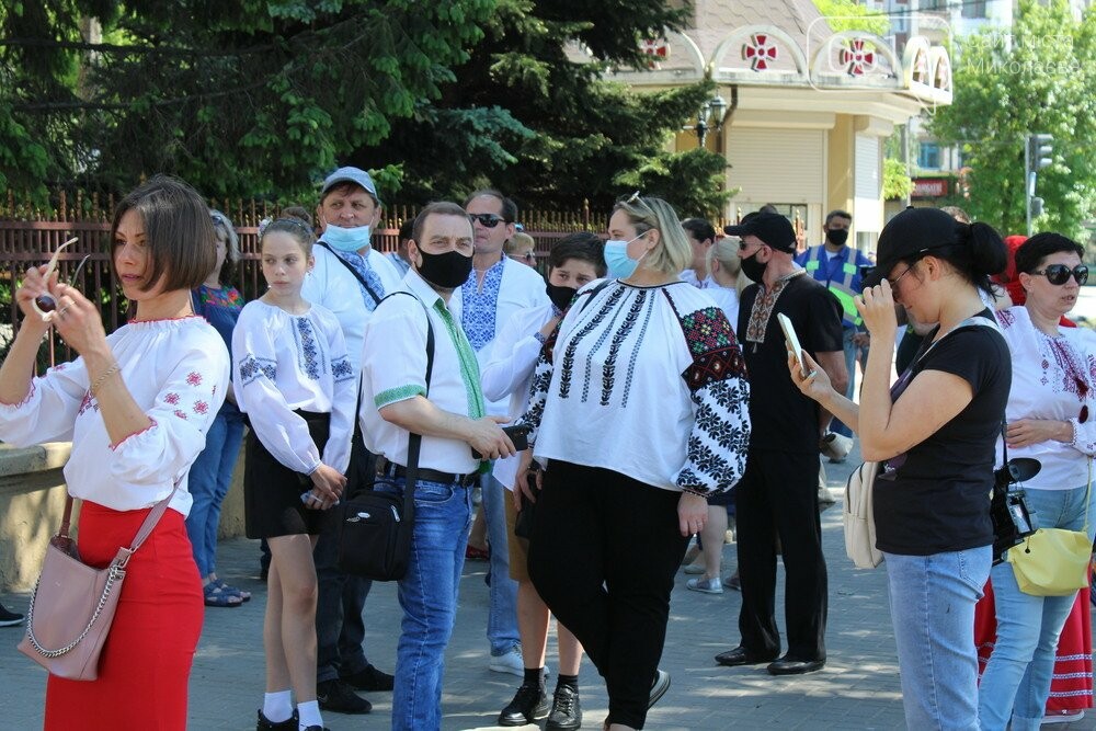 Марш вышиванок - сборы участников