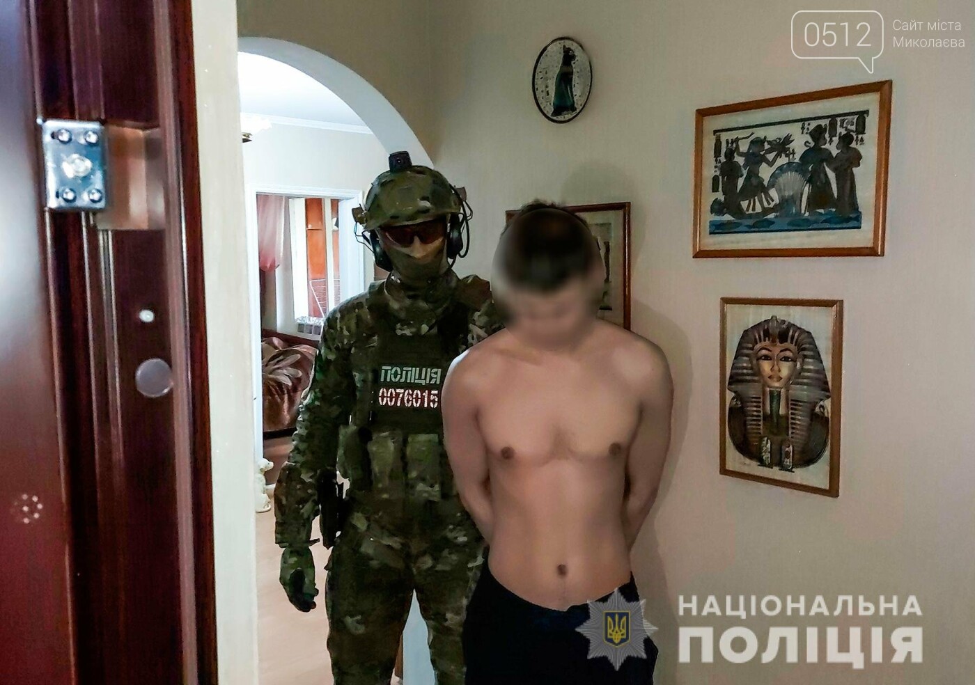 Задержание в Николаеве