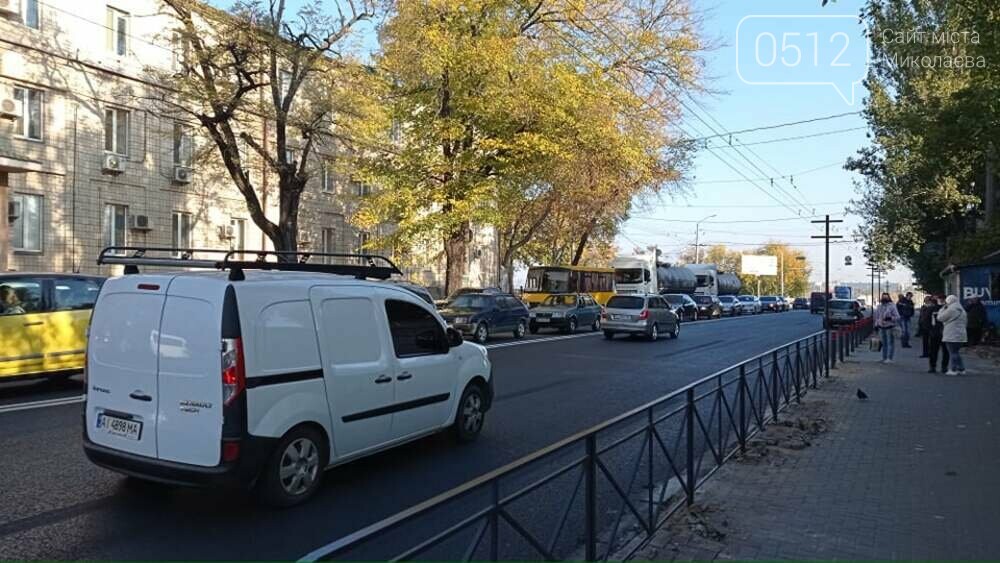 Пробка на Ингульском мосту