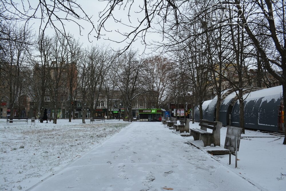 снег в Николаеве