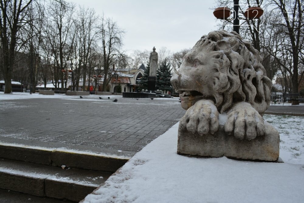 снег в Николаеве