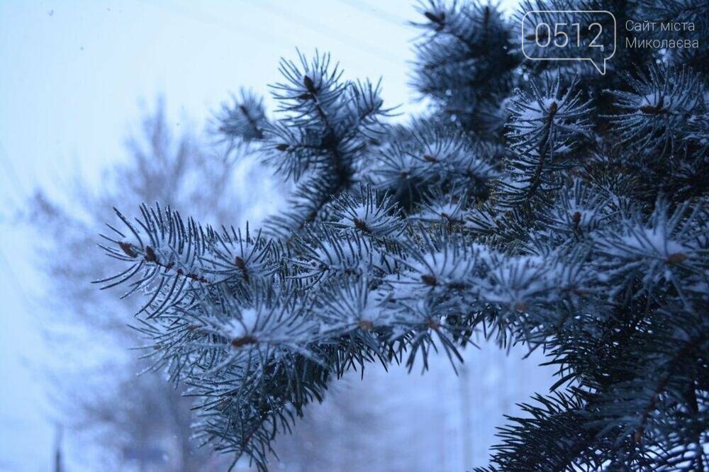 снег в николаеве