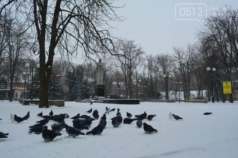 снег в николаеве
