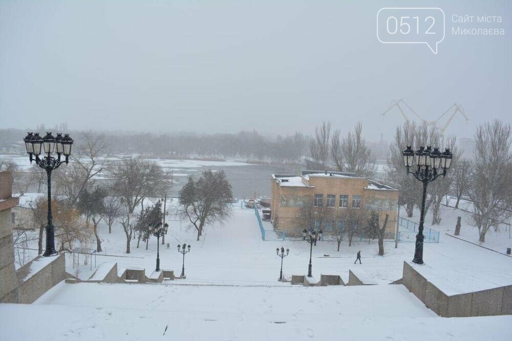 снег в николаеве