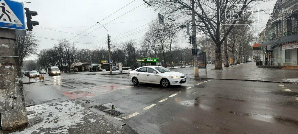 В Николаеве не работает светофор