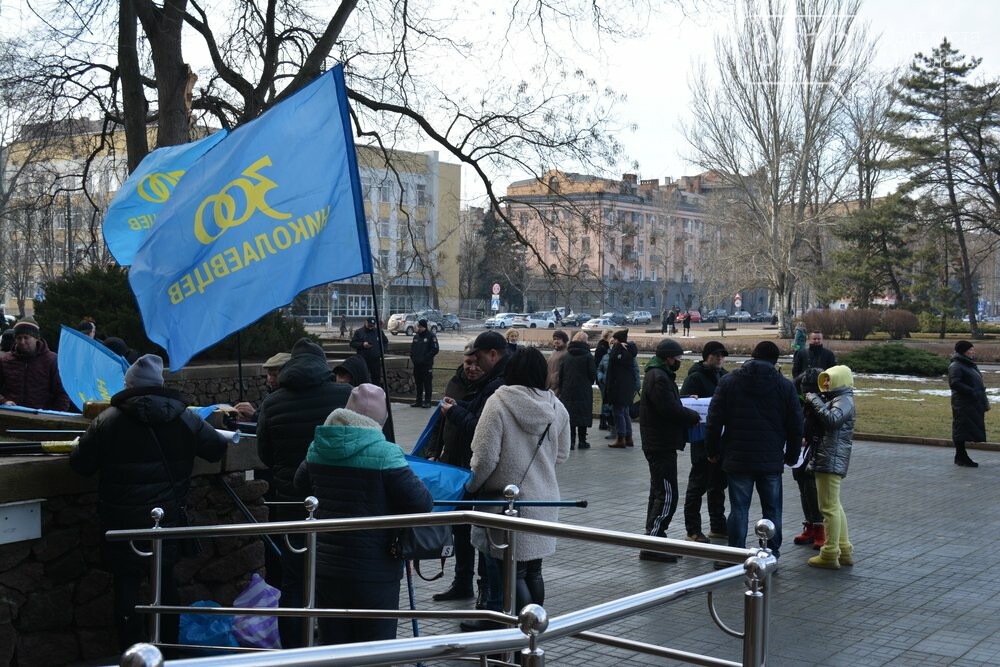Митинг ФОПов под Николаевской ОГА