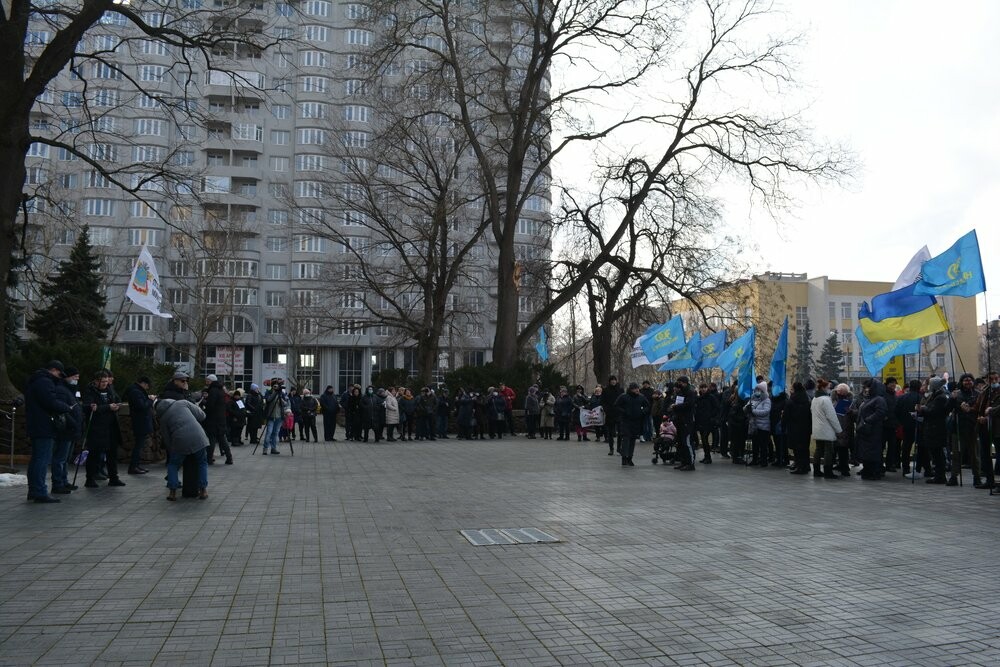 Митинг ФОПов под Николаевской ОГА