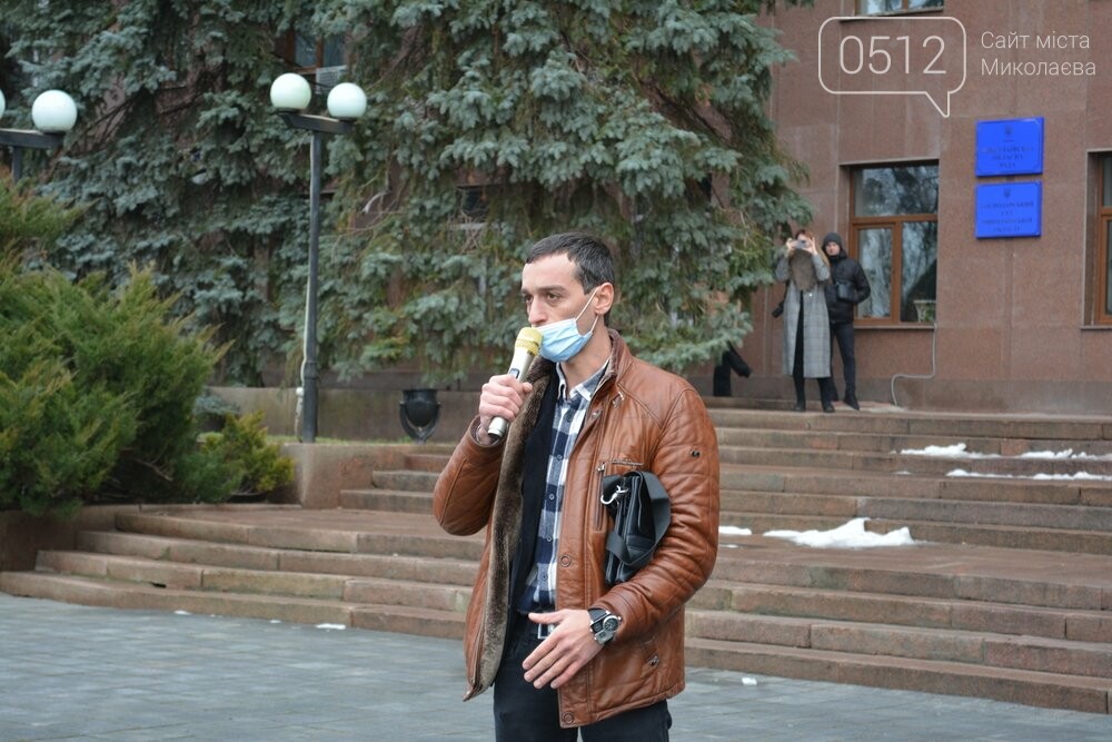 Митинг ФОПов под Николаевской ОГА