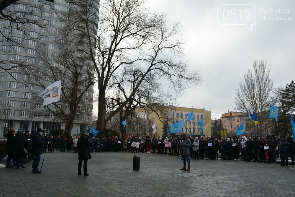 Митинг ФОПов под Николаевской ОГА
