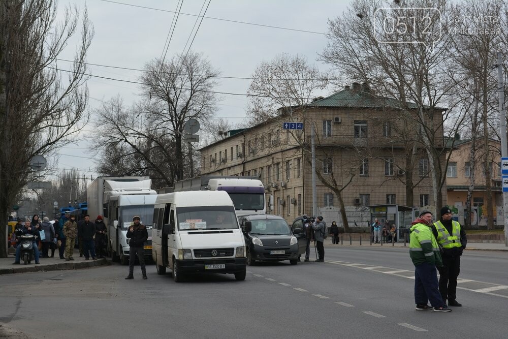 разводка мостов в Николаеве - выход "Переяслава"