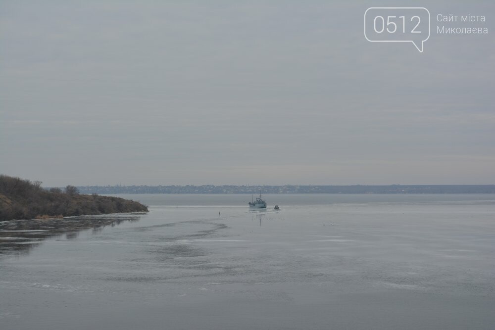 разводка мостов в Николаеве - выход "Переяслава"