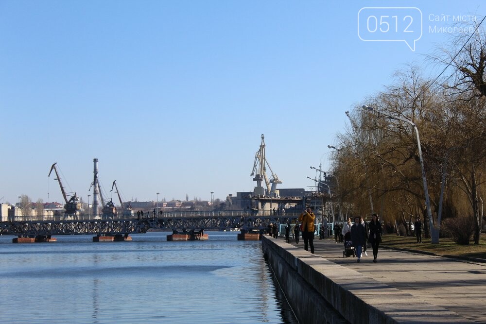 Разводка мостов в Николаеве