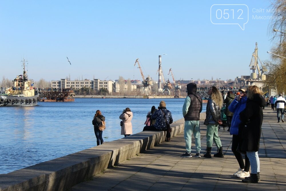 Разводка мостов в Николаеве
