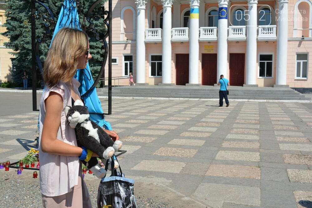 Первомайську на Миколаївщині відкрили Меморіал пам’яті дітям, які загинули через військову агресію росії