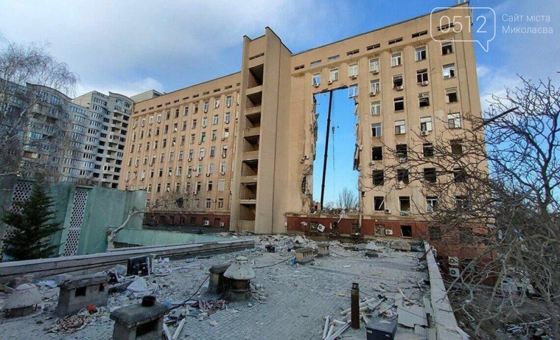 россияне уничтожили здание ова