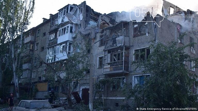 Разрушены жилые дома Николаева