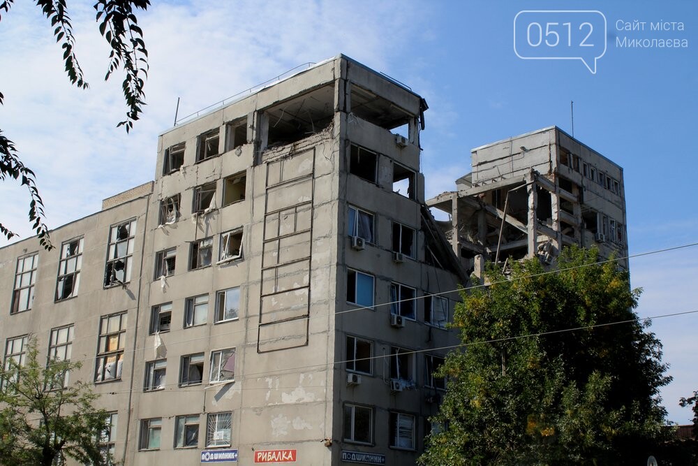 Разрушены жилые дома Николаева