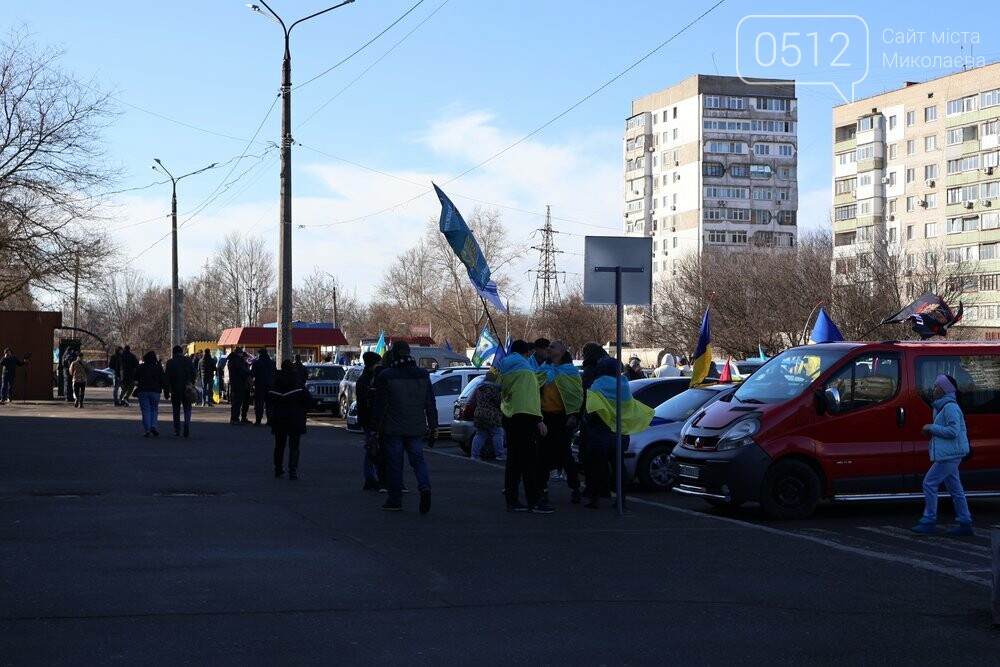 Автопробіг у Миколаєві на підтримку військополонених та безвісті зниклих