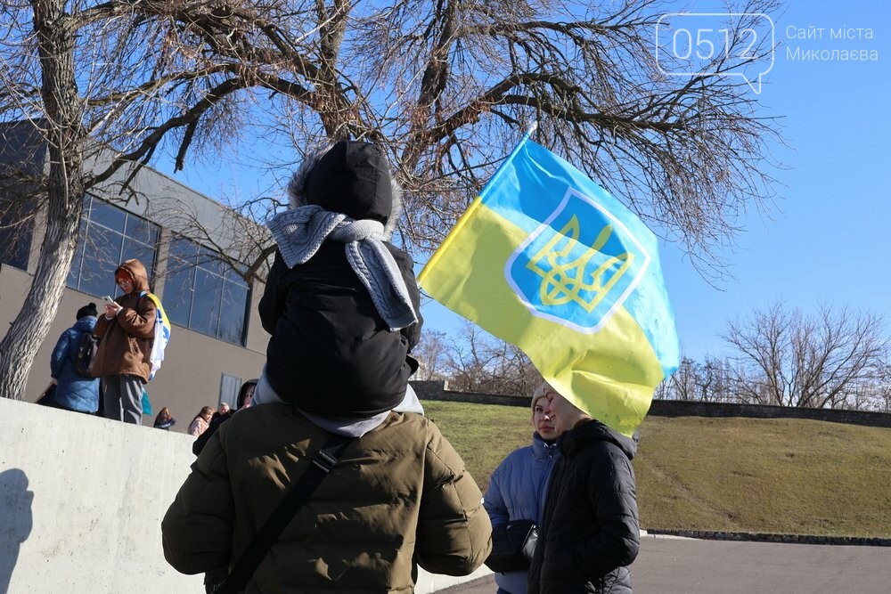 Акція у Миколаєві на підтримку військополонених та безвісті зниклих