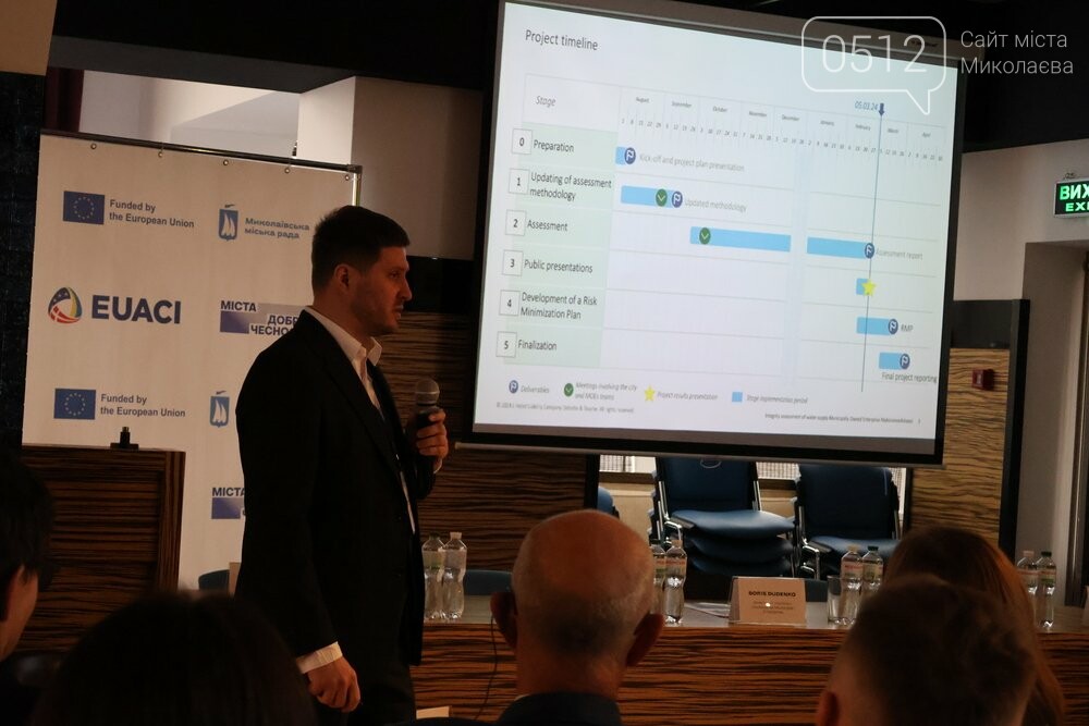 У Миколаєві презентували результати доброчестності роботи водоканалу