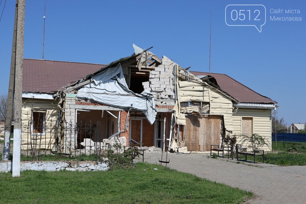 Стаціонарна амбулаторія у селі Білозірка, яка була зруйнована росіянами