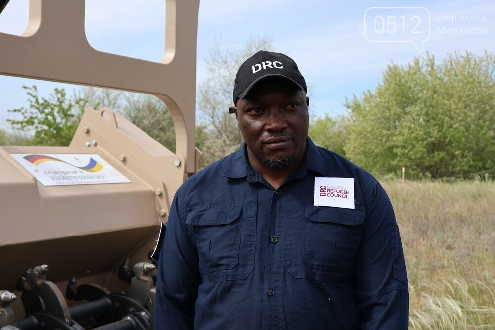 Технічний радник з механічного розмінування “DRC” Майкл Матамбо