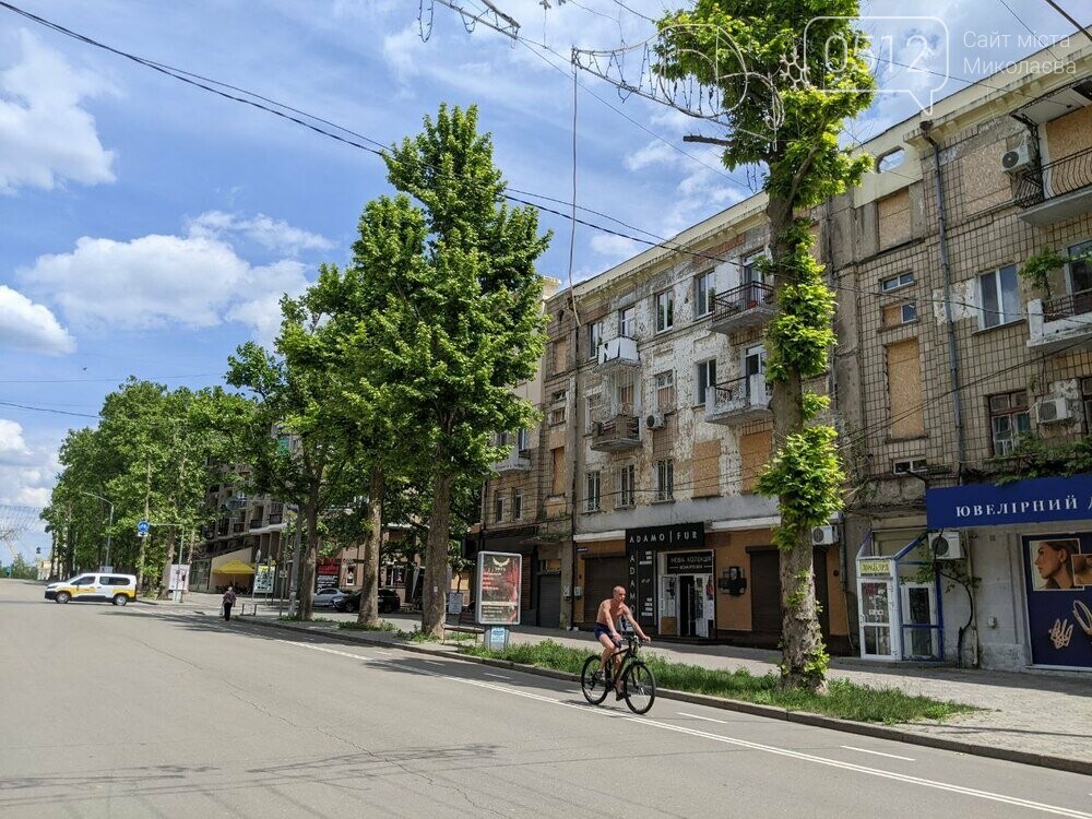 велодоріжка на вулиці Соборна, Миколаїв