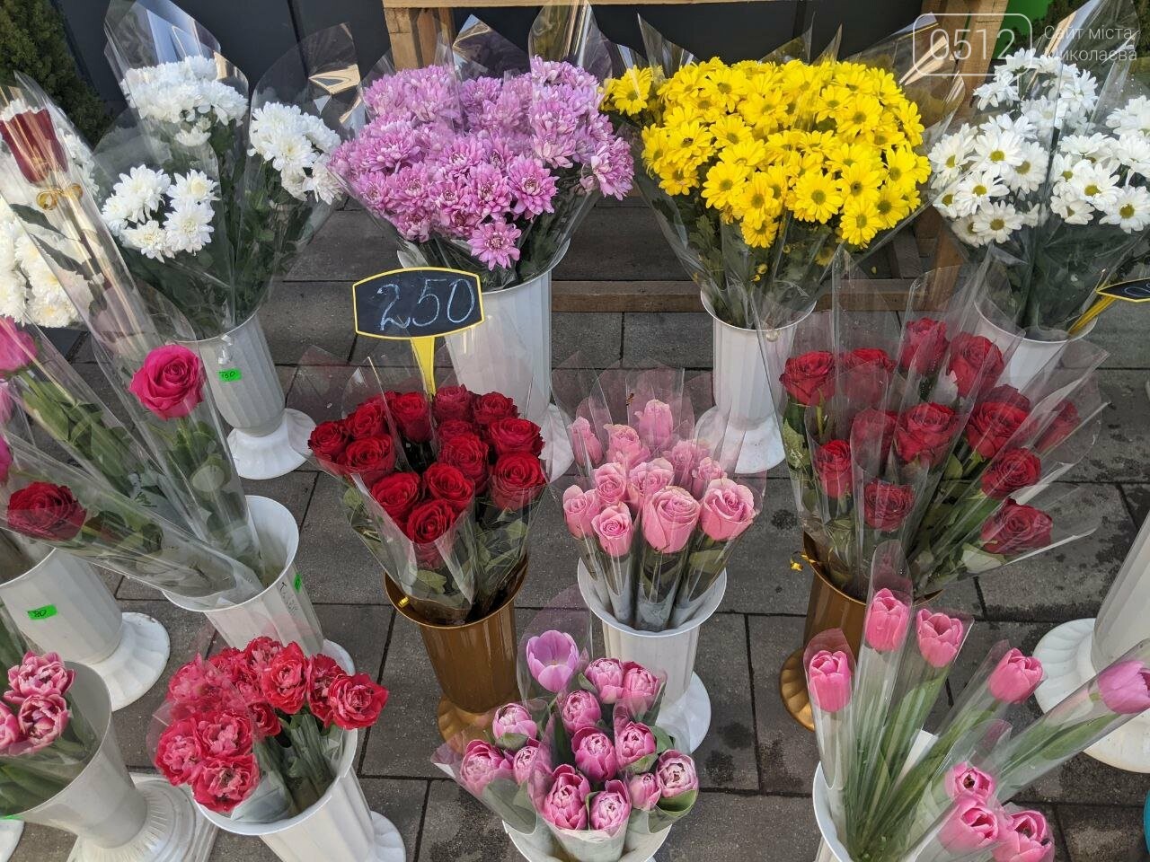 ціни на квіти у Миколаєві