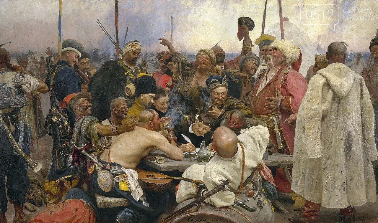 Картина "Запорожці пишуть листа турецькому султанові", де одним із героїв по центру є Іван Сірко. Автор Ілля Репін 1880-1891 рр.