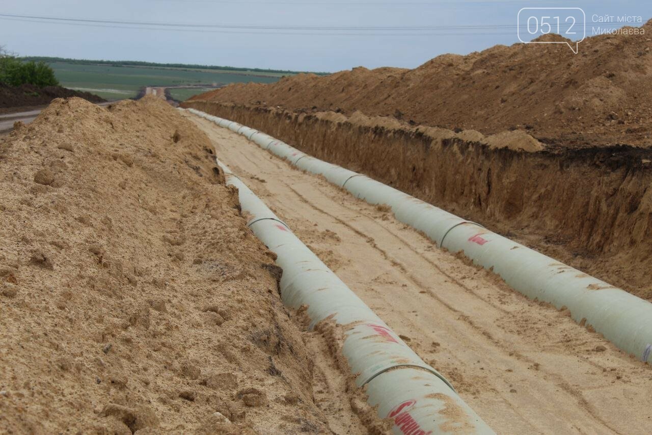 Процес будівництва водогону