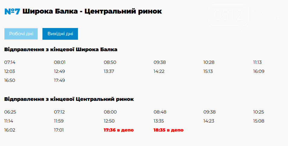 движение трамваев в выходные в Николаеве