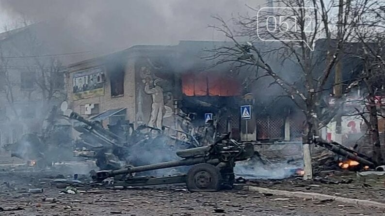 Бои за Баштанку. Фото - Александр Береговой.