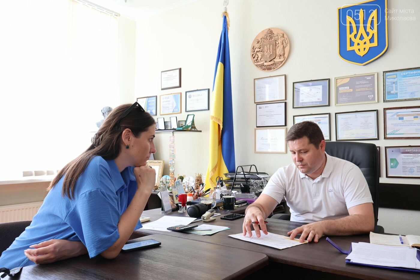 Председатель Шевченковского общества Олег Пилипенко
