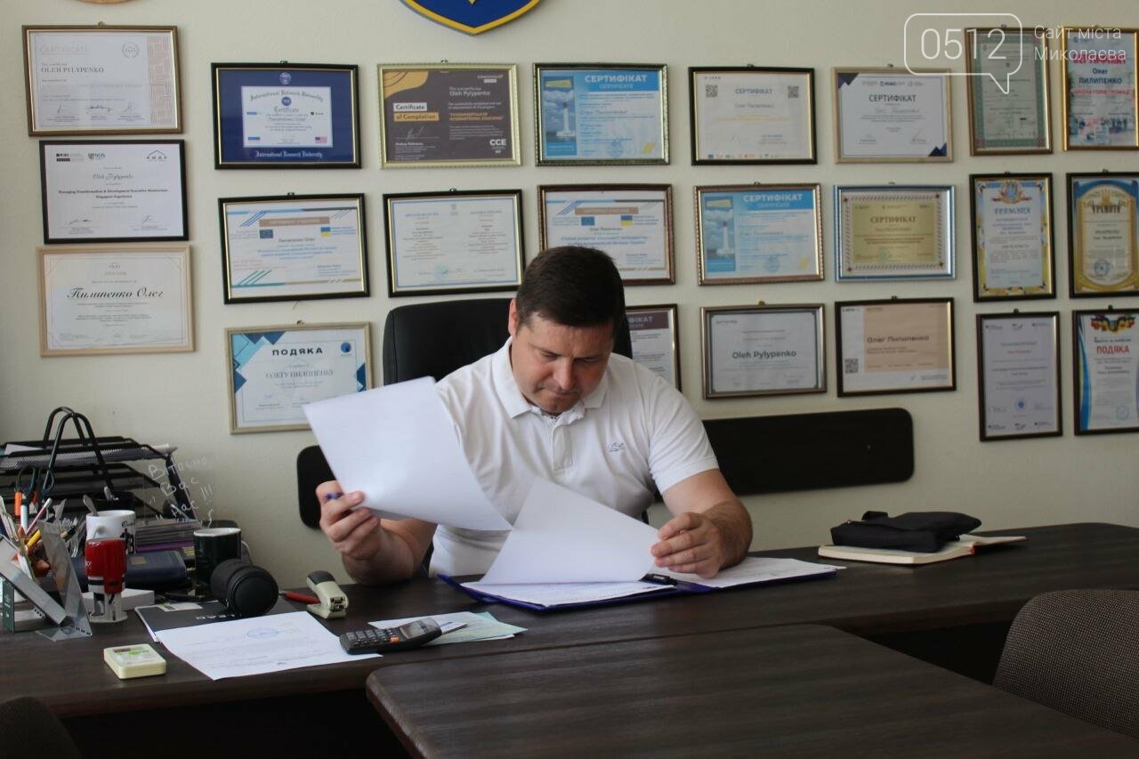 Председатель Шевченковского общества Олег Пилипенко