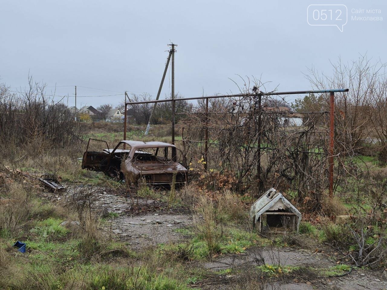 Киселівка - одне із найбільш постраждалих від вторгення росіян сіл на Миколаївщині. Фото 0512 Киселівка - одне із найбільш постраждалих від вторгення росіян сіл на Миколаївщині. Фото 0512