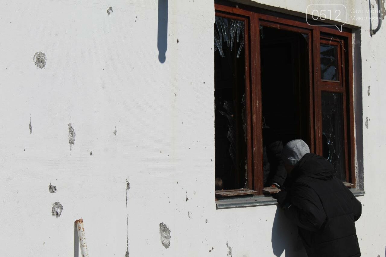 Последствия атаки по Николаеву