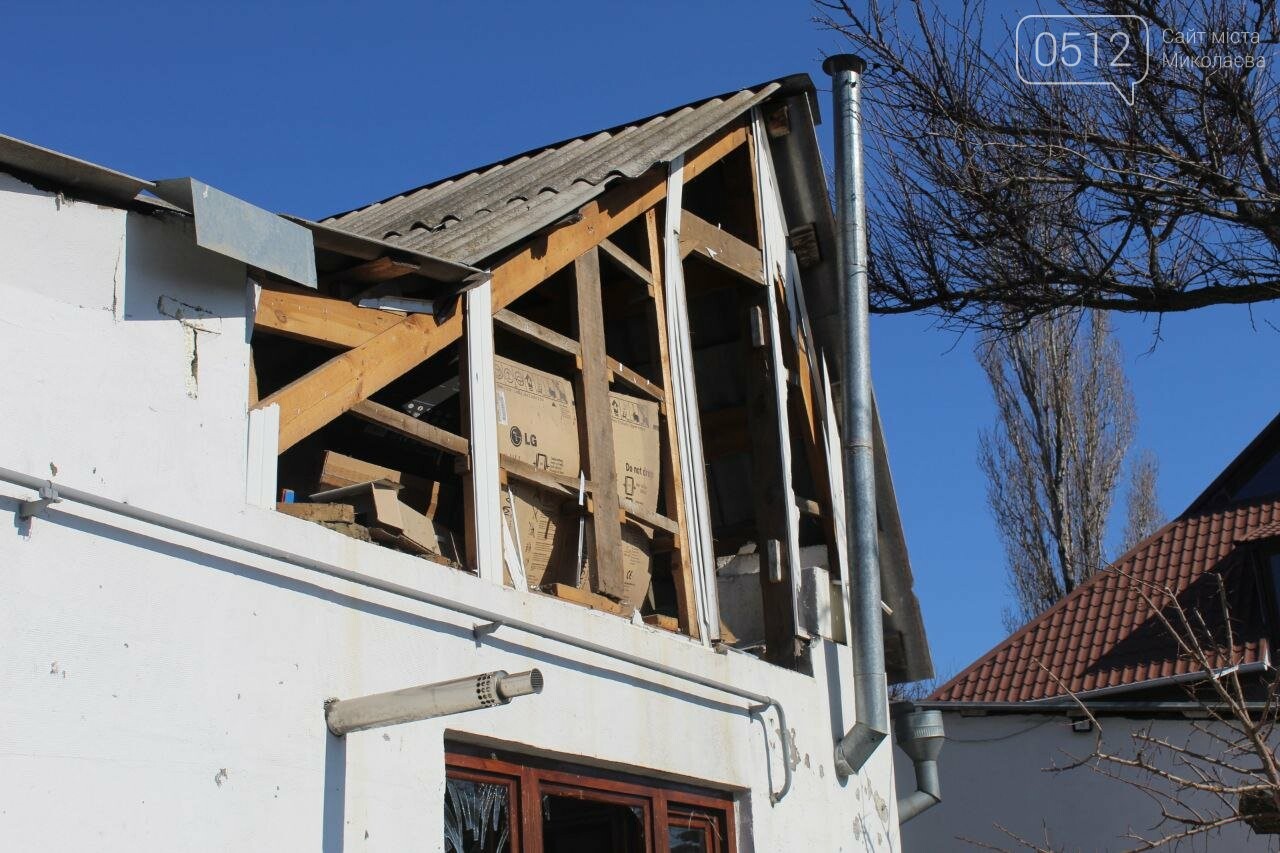 Последствия атаки по Николаеву