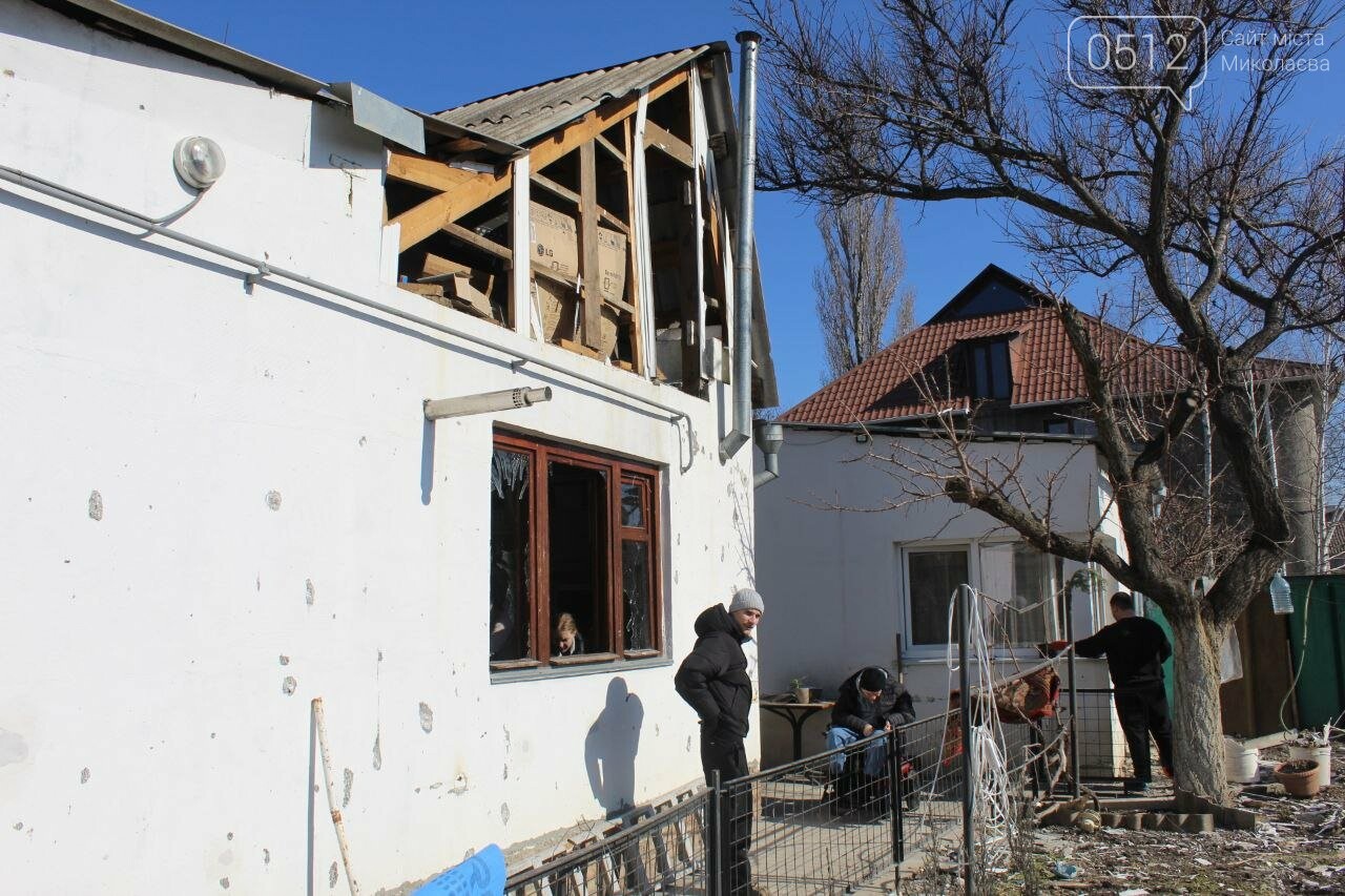 Последствия атаки по Николаеву