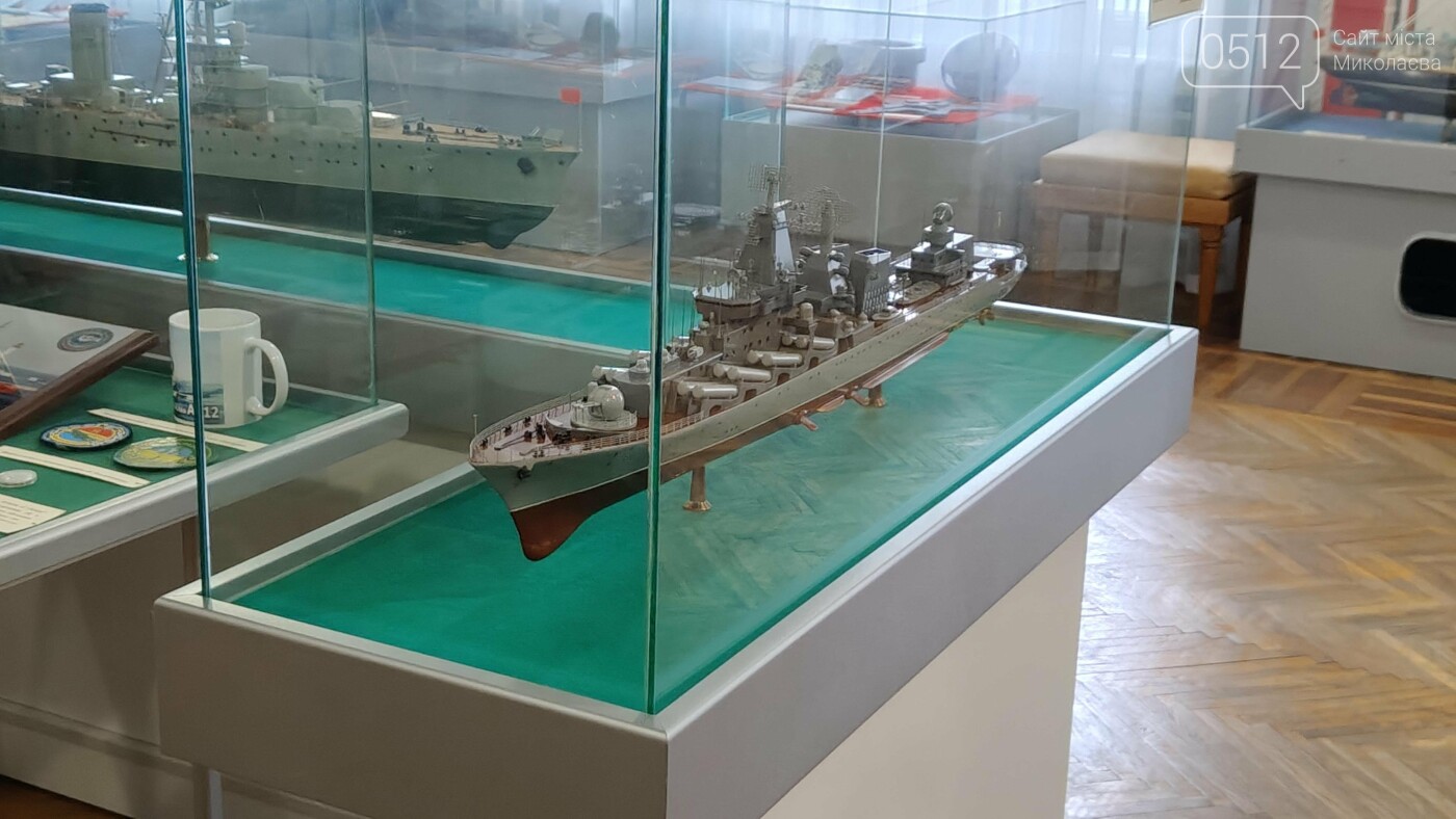 Макет крейсер «Москва»